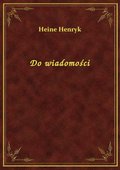 Do wiadomości - ebook