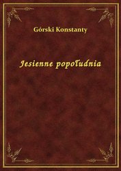 : Jesienne popołudnia - ebook