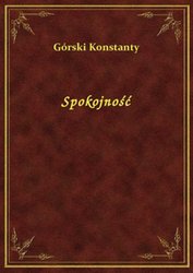 : Spokojność - ebook