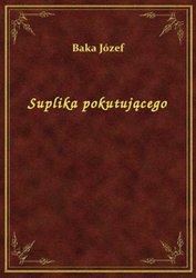 : Suplika pokutującego - ebook