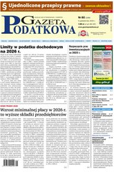 : Gazeta Podatkowa - e-wydanie – 80/2025