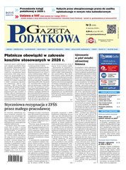 : Gazeta Podatkowa - e-wydanie &ndash; 3/2026
