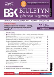 : Biuletyn Głównego Księgowego - e-wydanie – 11/2025
